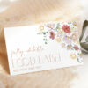 Colorful Flowers Food Label, Bridal Shower Decoration, Printable File, Edit Yourself, SH40 Colorful Flowers Food Label, Bridal Shower Decoration, Printable File, Edit Yourself, SH40