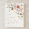 Colorful Flowers Welcome Sign, Bridal Shower Sign, Printable File, Edit Yourself, SH40