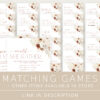 Pampas Grass Terracotta Bridal Shower Games Bundle, Set of 30 Games, Printable File, Edit Yourself, SH13 Pampas Grass Terracotta Bridal Shower Games Bundle, Set of 30 Games, Printable File, Edit Yourself, SH13