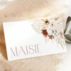 Pampas Grass Terracotta Place Card, Bridal Shower Stationery, Printable File, Edit Yourself, SH13 Pampas Grass Terracotta Place Card, Bridal Shower Stationery, Printable File, Edit Yourself, SH13