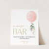 Pink Balloon Momosa Bar Sign, Baby Shower Sign, Girl Baby Shower, Printable File, Edit Yourself, SH14 Pink Balloon Momosa Bar Sign, Baby Shower Sign, Girl Baby Shower, Printable File, Edit Yourself, SH14