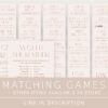 Minimal Boho Bridal Shower Games Bundle, Set of 30 Games, Printable File, Edit Yourself, SH21 Minimal Boho Bridal Shower Games Bundle, Set of 30 Games, Printable File, Edit Yourself, SH21