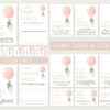 Pink Balloon Baby Shower Games Bundle, Set of 35 Games, Girl Baby Shower, Printable File, Edit Yourself, SH14