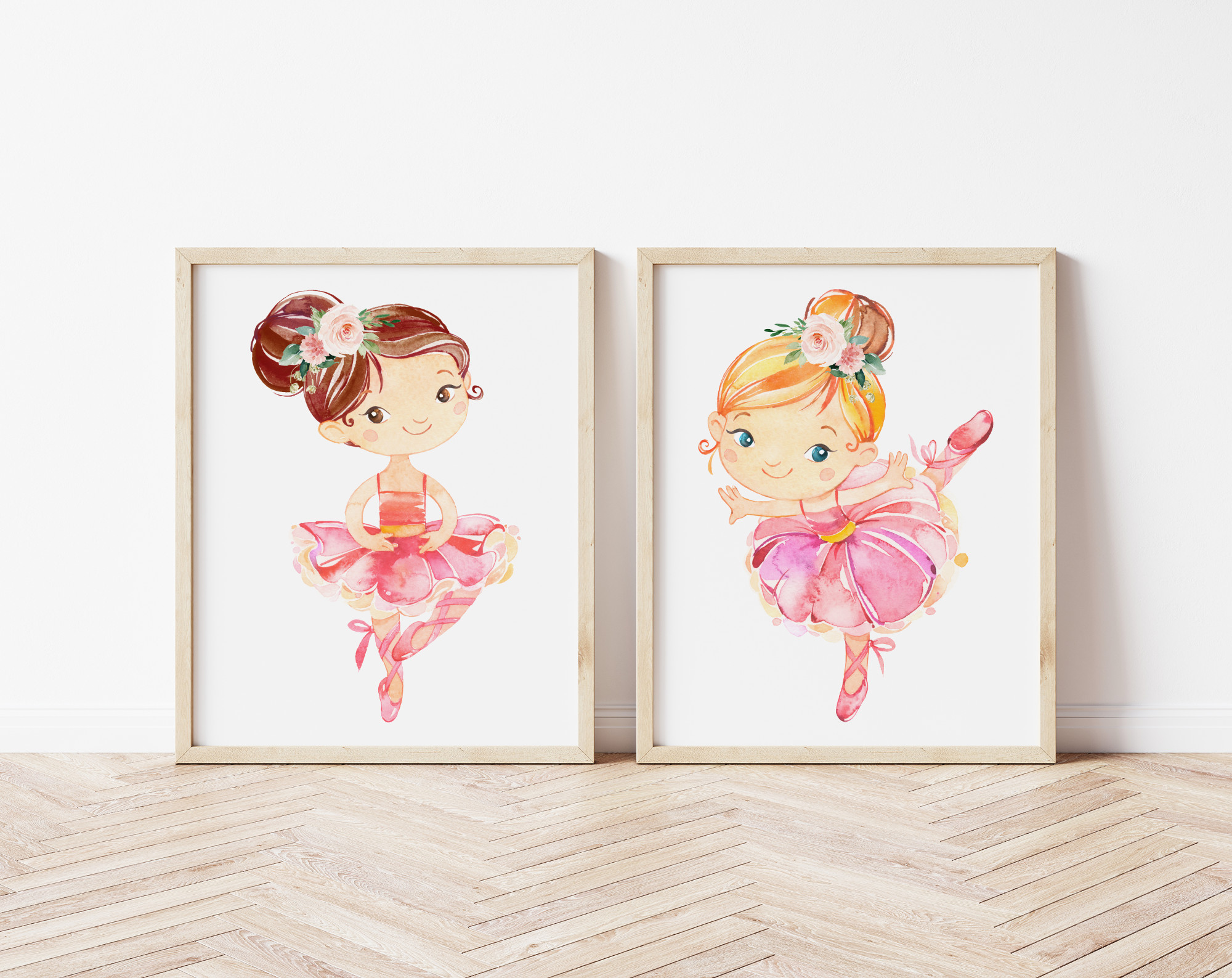 Nursery Wall Art - Ballerinas