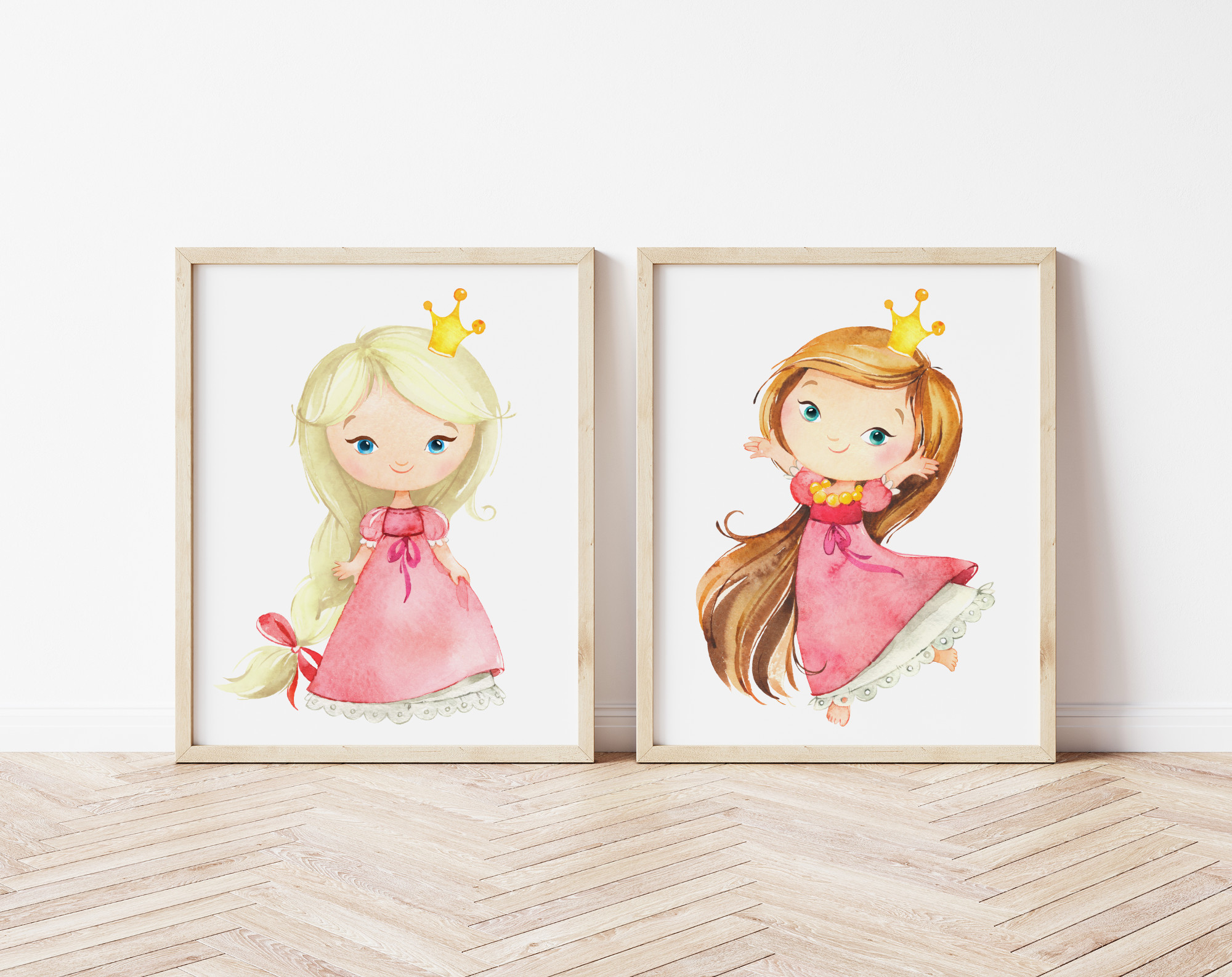 Nursery Wall Art - Princesses