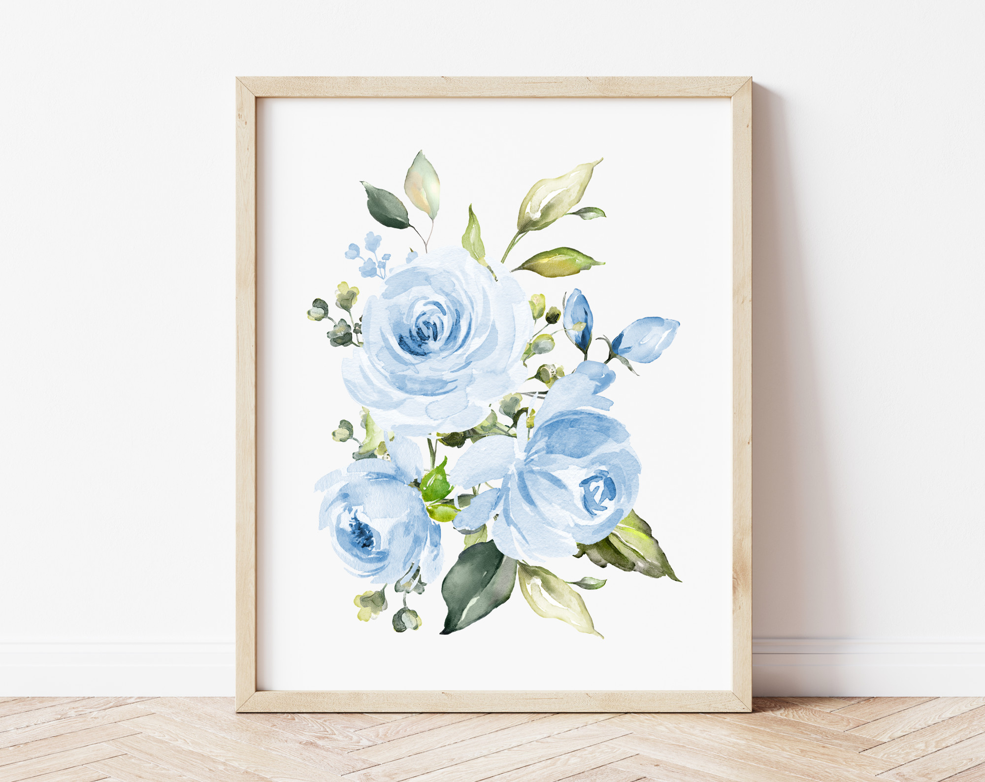 Blue 2024 nursery prints