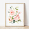 Pink Flowers Nursery Prints, Nursery Wall Art, Girl Nursery Decor, Printable File, SH10 Pink Flowers Nursery Prints, Nursery Wall Art, Girl Nursery Decor, Printable File, SH10