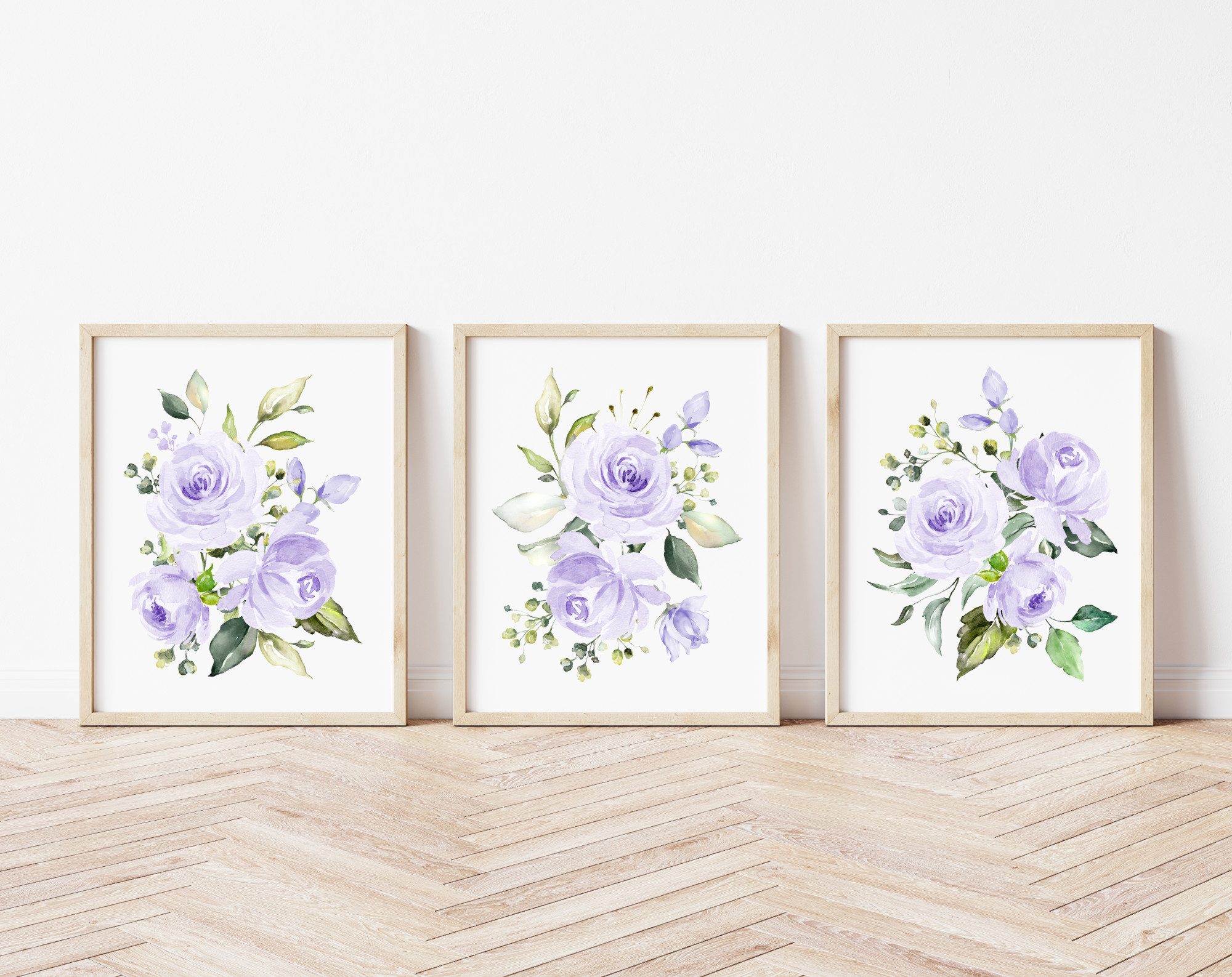 Purple Flowers Nursery Prints, Nursery Wall Art, Gender Neutral Nursery, Printable File, SH10 Purple Flowers Nursery Prints, Nursery Wall Art, Gender Neutral Nursery, Printable File, SH10