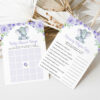 Cute Elephant Baby Shower Games Bundle, Set of 35 Games, Girl Baby Shower, Printable File, Edit Yourself, SH18 Cute Elephant Baby Shower Games Bundle, Set of 35 Games, Girl Baby Shower, Printable File, Edit Yourself, SH18