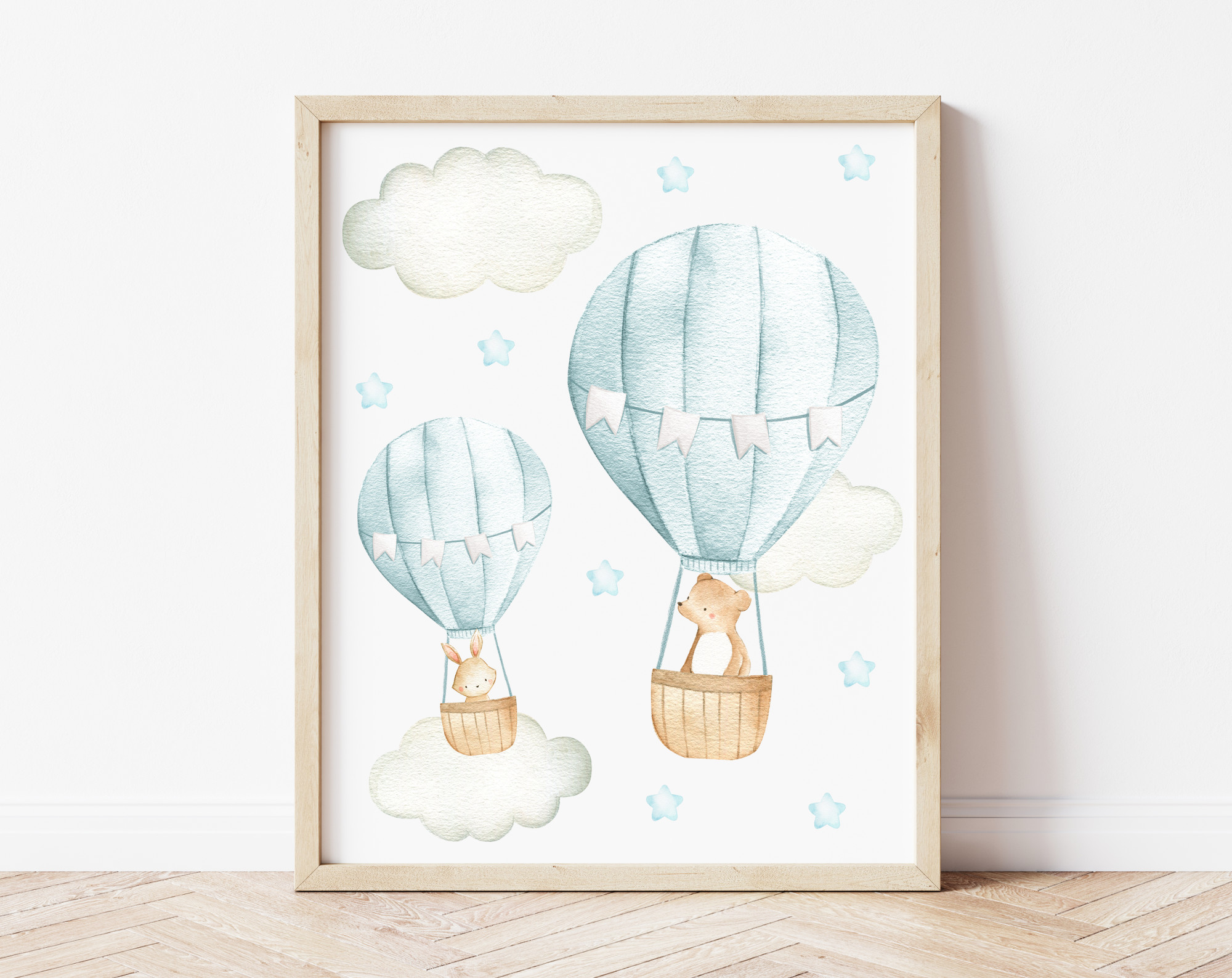 Blue Hot Air Balloon Animals Nursery Prints, Nursery Wall Art, Boy Nursery Decor, Printable File, SH20 Blue Hot Air Balloon Animals Nursery Prints, Nursery Wall Art, Boy Nursery Decor, Printable File, SH20