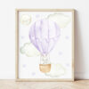 Purple Hot Air Balloon Animals Nursery Prints, Nursery Wall Art, Gender Neutral Nursery, Printable File, SH20 Purple Hot Air Balloon Animals Nursery Prints, Nursery Wall Art, Gender Neutral Nursery, Printable File, SH20