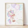 Colorful Unicorn Nursery Prints, Nursery Wall Art, Girl Nursery Decor, Printable File, SH26 Colorful Unicorn Nursery Prints, Nursery Wall Art, Girl Nursery Decor, Printable File, SH26