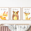 Woodland Animals Quotes Nursery Prints, Nursery Wall Art, Gender Neutral, Printable File, SH27