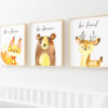 Woodland Animals Quotes Nursery Prints, Nursery Wall Art, Gender Neutral, Printable File, SH27