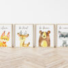 Woodland Animals Quotes Nursery Prints, Nursery Wall Art, Gender Neutral, Printable File, SH27 Woodland Animals Quotes Nursery Prints, Nursery Wall Art, Gender Neutral, Printable File, SH27