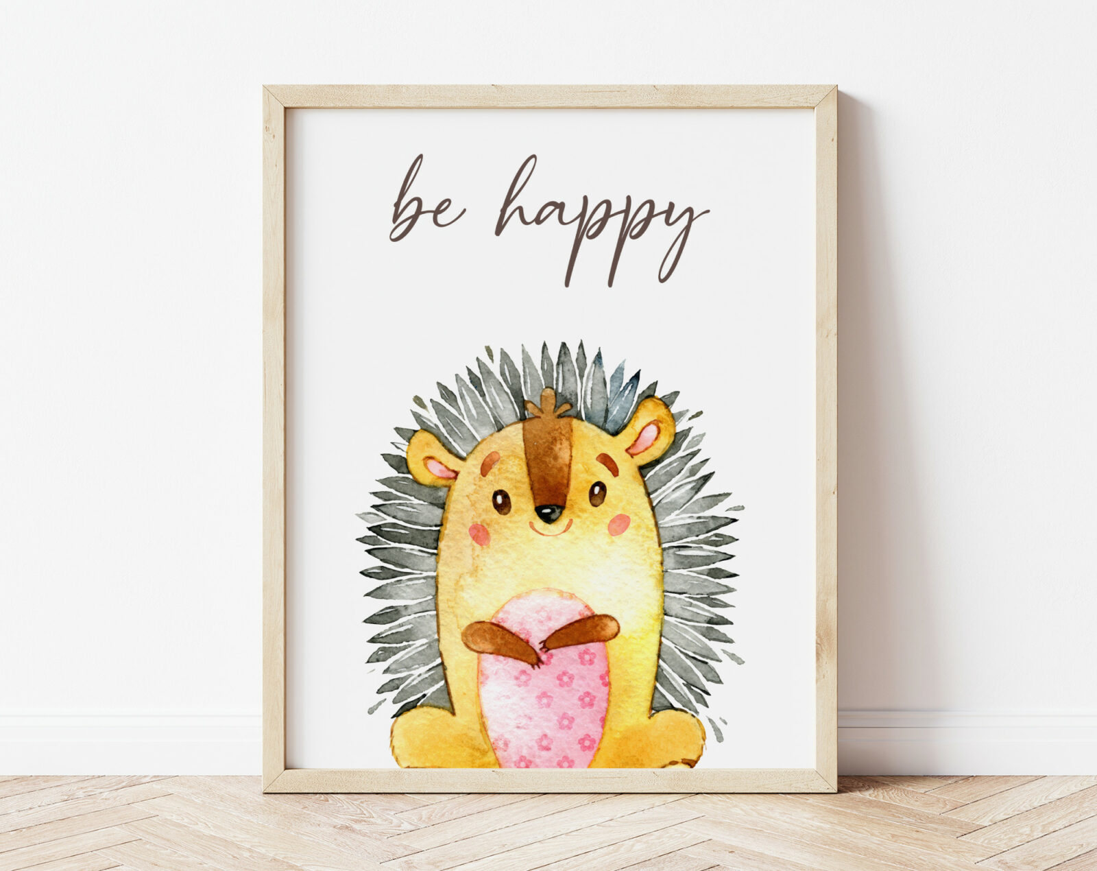 Woodland Animals Quotes Nursery Prints Set of 6 Nursery Art