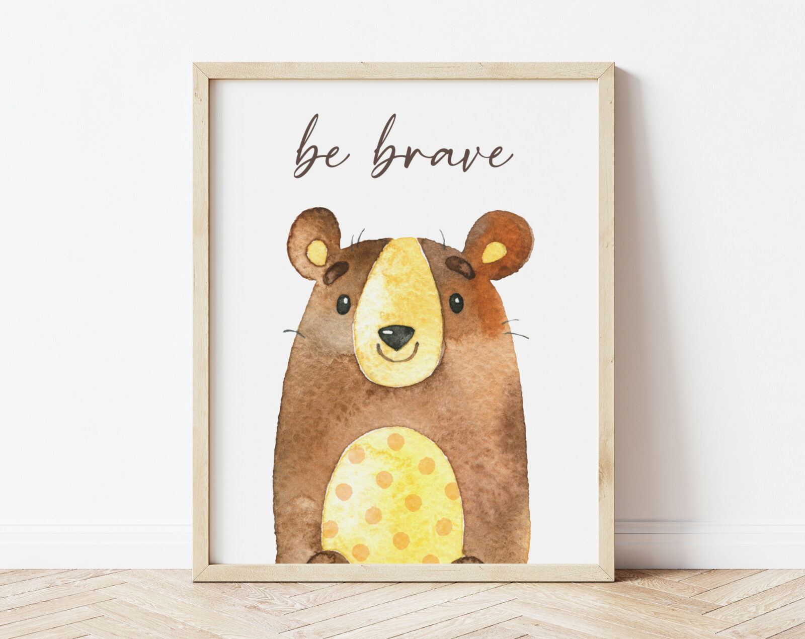 Woodland Animals Quotes Nursery Prints Set of 6 Nursery Art