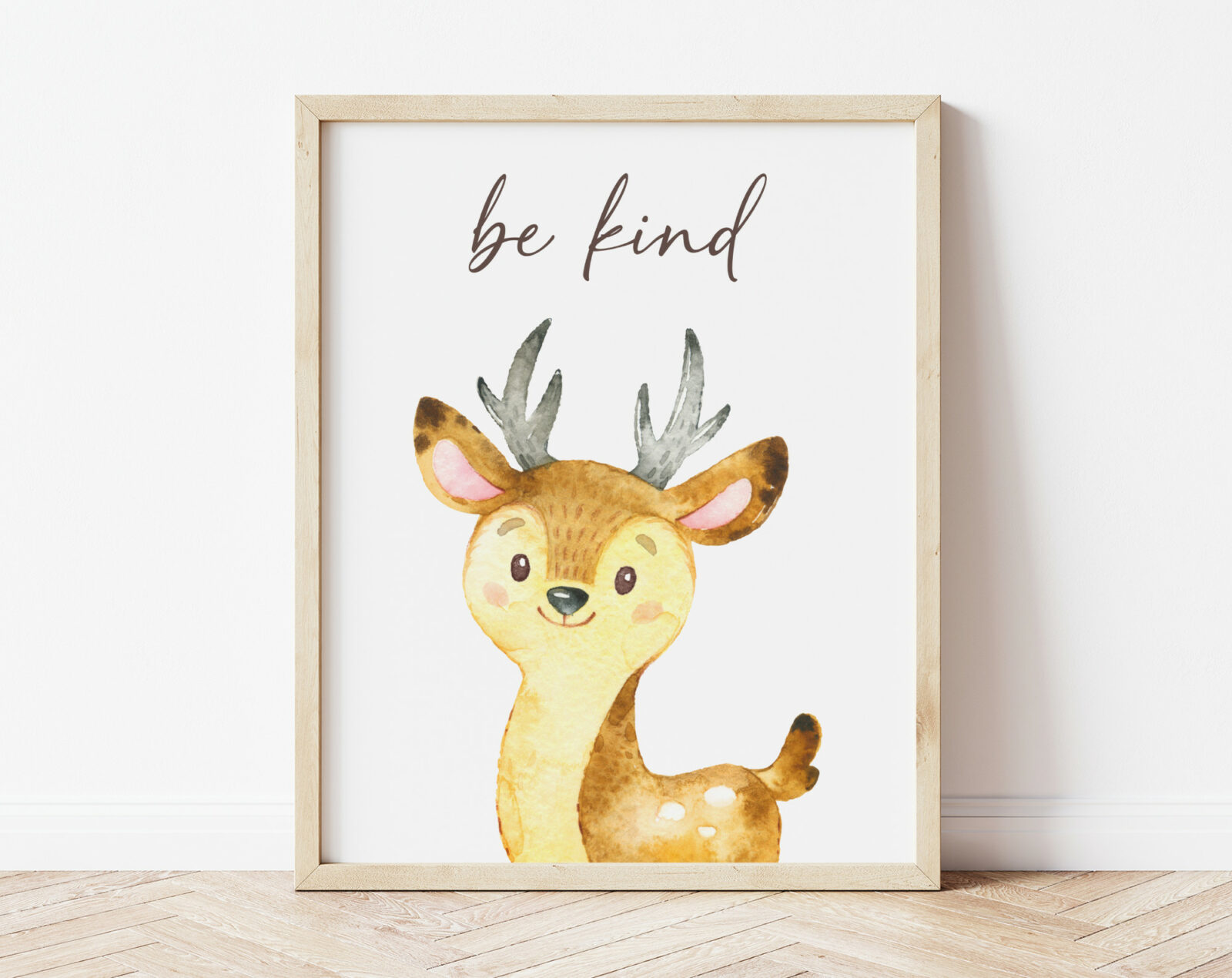 Woodland Animals Quotes Nursery Prints Set of 6 Nursery Art