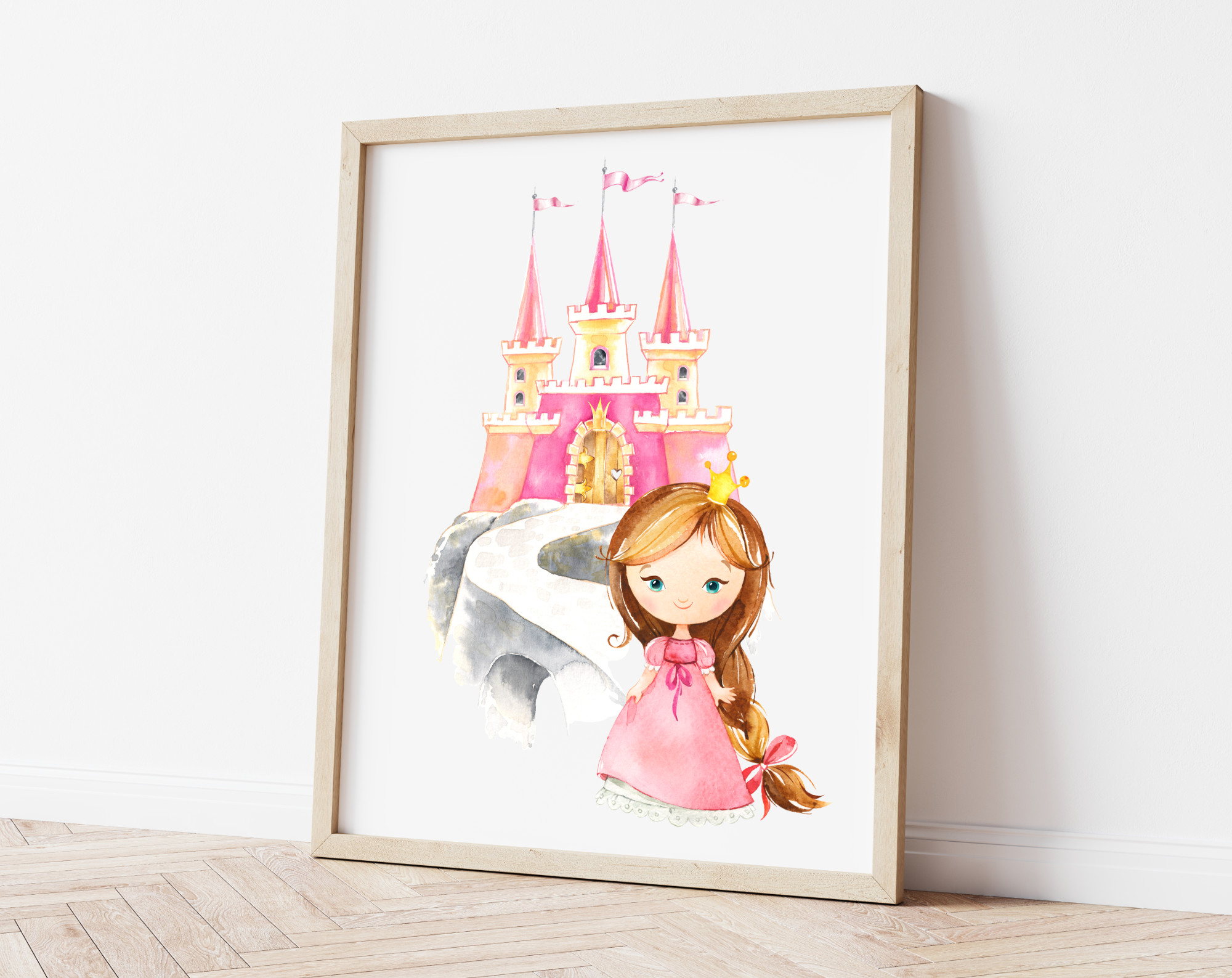 Little Princess Nursery Print, Nursery Wall Art, Girl Nursery Decor, Printable File, SH38 Little Princess Nursery Print, Nursery Wall Art, Girl Nursery Decor, Printable File, SH38