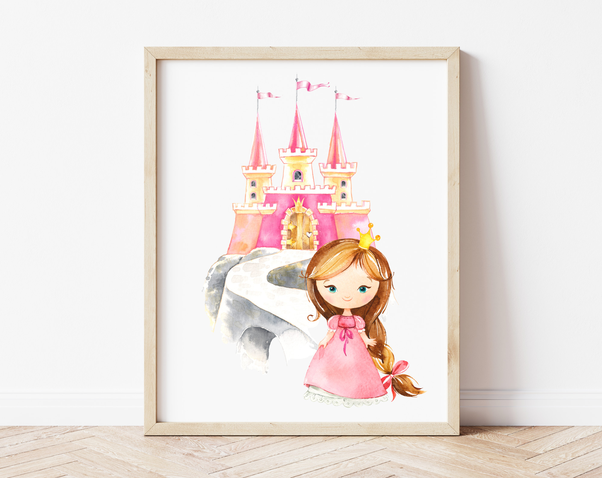Little Princess Nursery Print, Nursery Wall Art, Girl Nursery Decor, Printable File, SH38 Little Princess Nursery Print, Nursery Wall Art, Girl Nursery Decor, Printable File, SH38