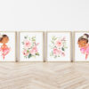 African American Ballerina Nursery Wall Art, Nursery Prints, Girl Nursery Decor, Printable File, SH39 African American Ballerina Nursery Wall Art, Nursery Prints, Girl Nursery Decor, Printable File, SH39
