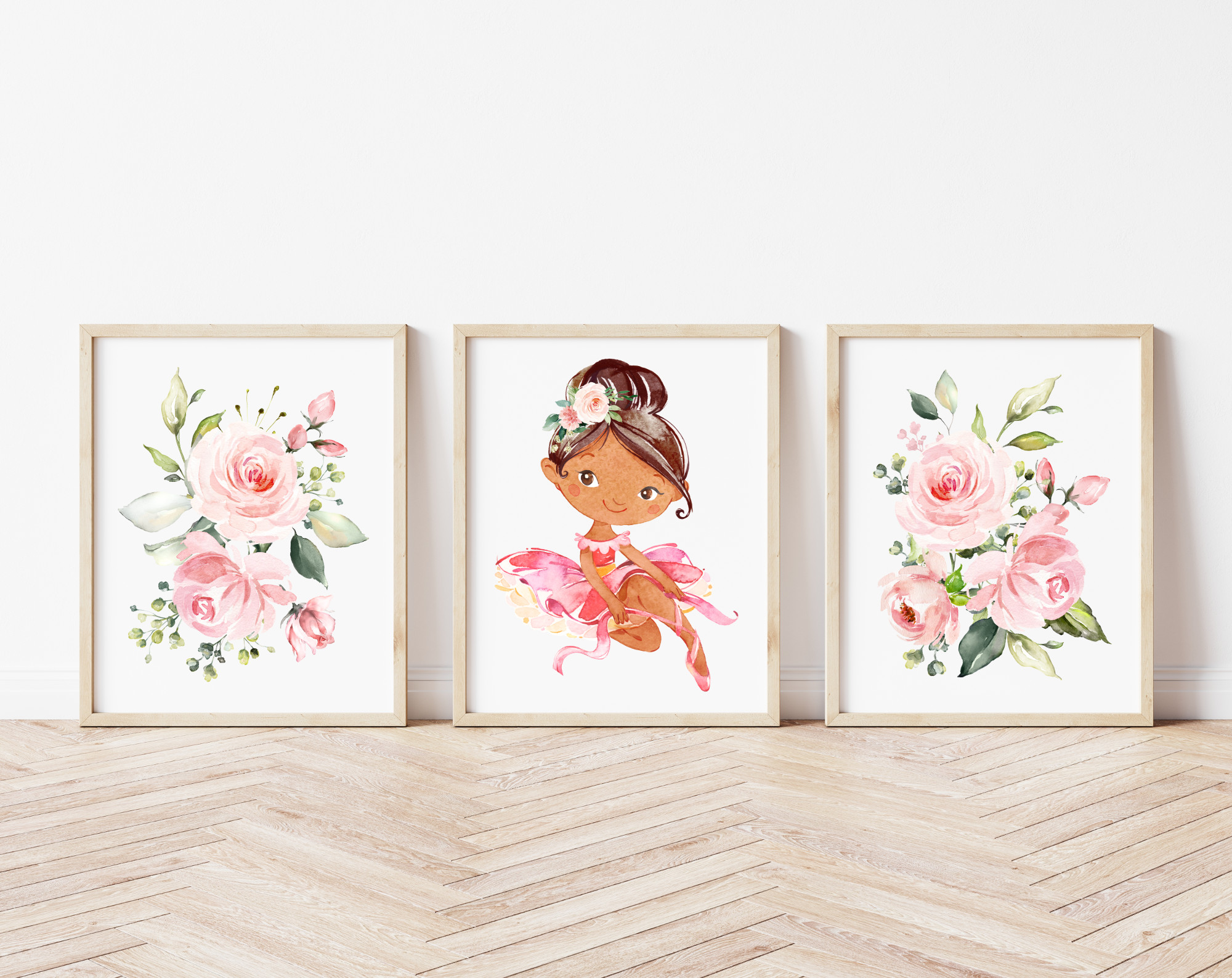 African American Ballerina Nursery Wall Art, Nursery Prints, Girl Nursery Decor, Printable File, SH39 African American Ballerina Nursery Wall Art, Nursery Prints, Girl Nursery Decor, Printable File, SH39