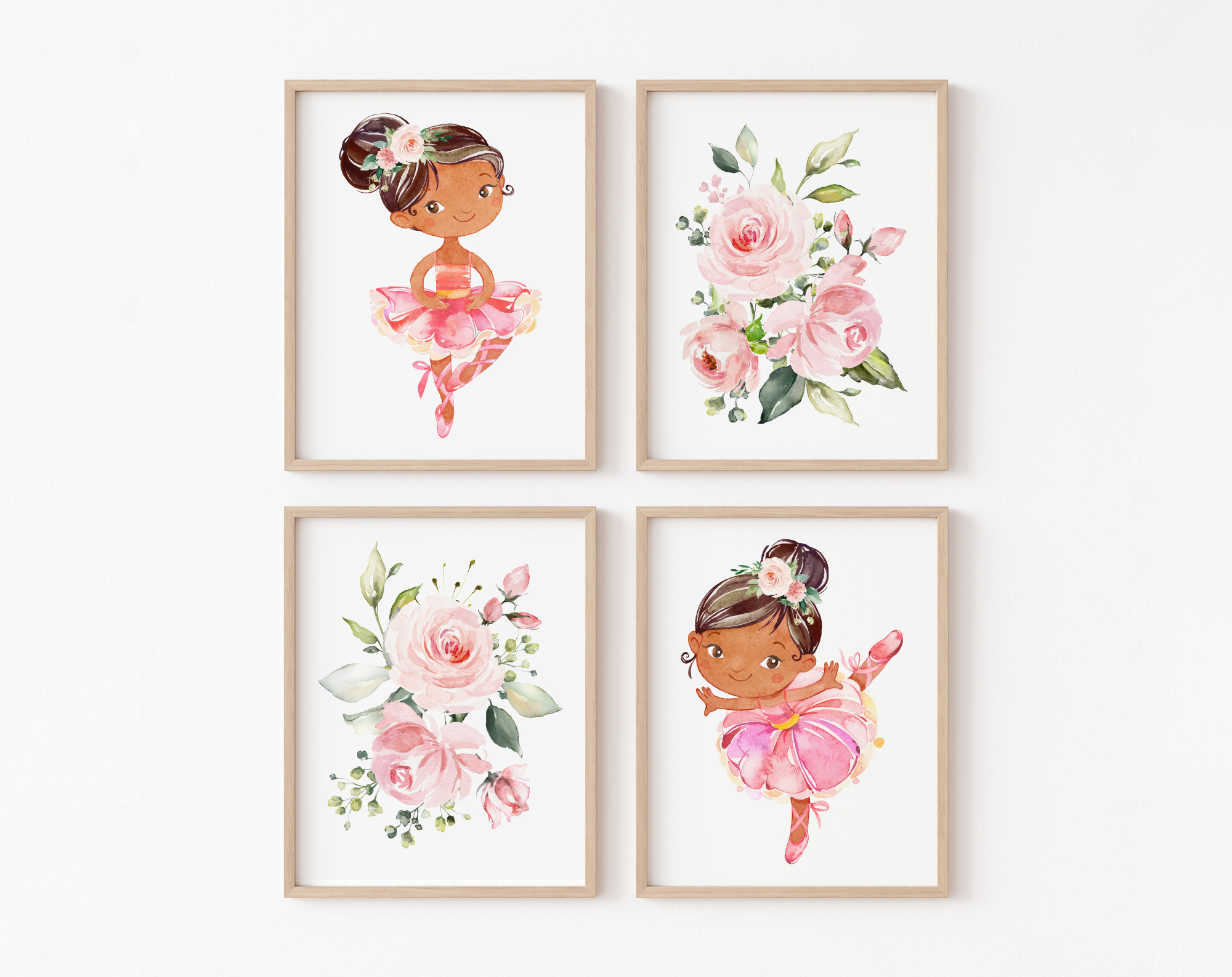 African American Ballerina Nursery Wall Art, Nursery Prints, Girl Nursery Decor, Printable File, SH39 African American Ballerina Nursery Wall Art, Nursery Prints, Girl Nursery Decor, Printable File, SH39