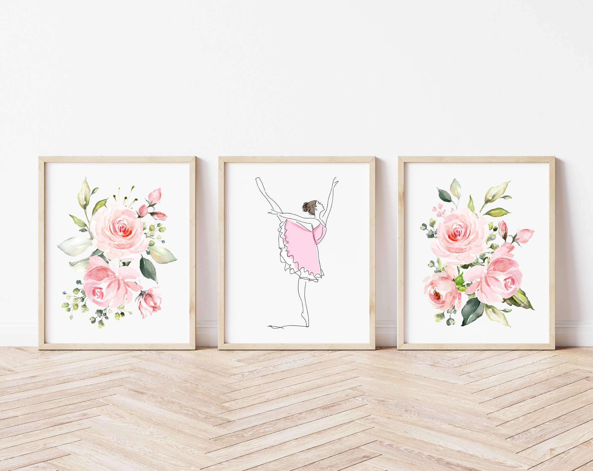 Ballerina Nursery Prints, Nursery Wall Art, Girl Nursery Decor, Printable File, SH39 Ballerina Nursery Prints, Nursery Wall Art, Girl Nursery Decor, Printable File, SH39