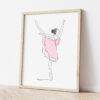 Ballerina Nursery Prints, Nursery Wall Art, Girl Nursery Decor, Printable File, SH39 Ballerina Nursery Prints, Nursery Wall Art, Girl Nursery Decor, Printable File, SH39