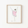 Ballerina Nursery Prints, Nursery Wall Art, Girl Nursery Decor, Printable File, SH39 Ballerina Nursery Prints, Nursery Wall Art, Girl Nursery Decor, Printable File, SH39