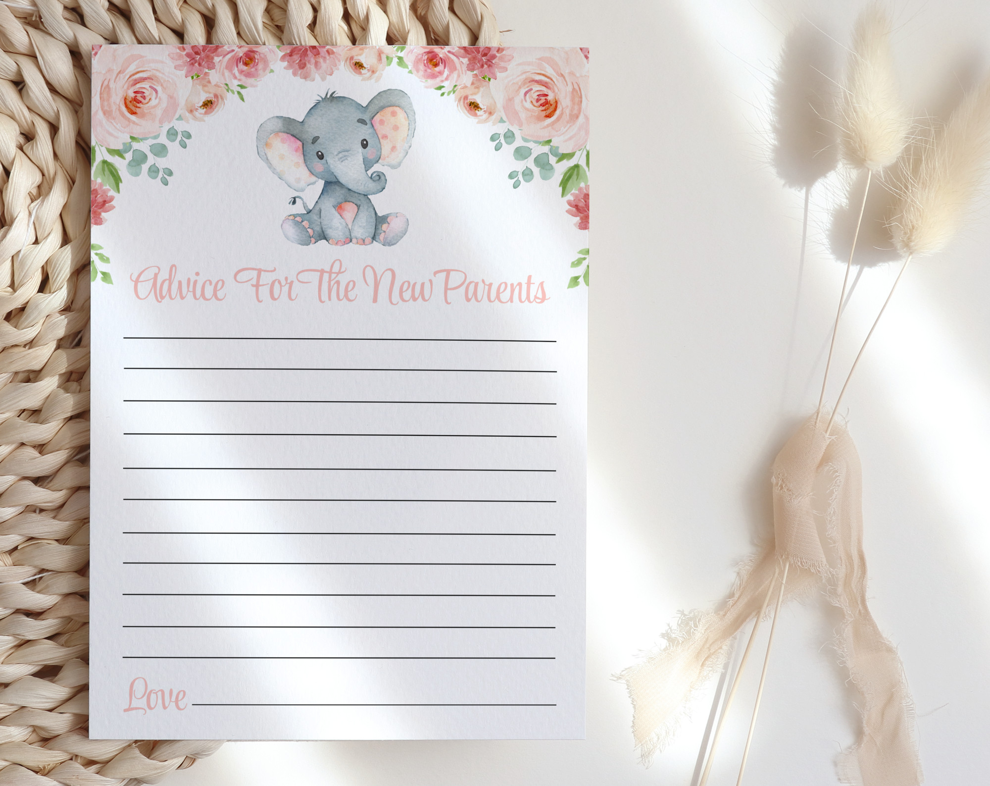 Little Elephant Baby Shower Games, Set of 3 Games, Advice Predictions Wishes, Girl Baby Shower, Printable File, Edit Yourself, SH07 Little Elephant Baby Shower Games, Set of 3 Games, Advice Predictions Wishes, Girl Baby Shower, Printable File, Edit Yourself, SH07