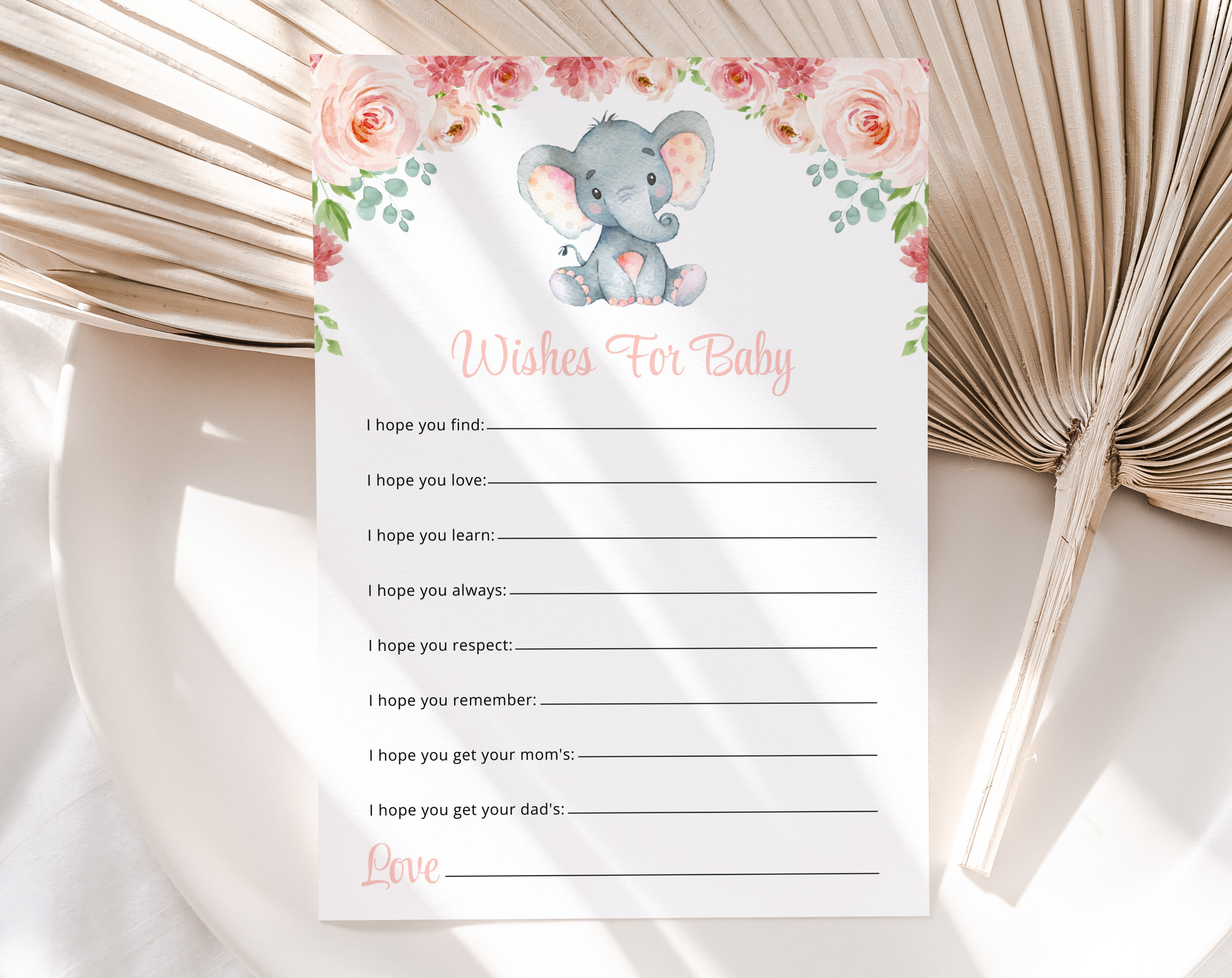 Little Elephant Baby Shower Games, Set of 3 Games, Advice Predictions Wishes, Girl Baby Shower, Printable File, Edit Yourself, SH07 Little Elephant Baby Shower Games, Set of 3 Games, Advice Predictions Wishes, Girl Baby Shower, Printable File, Edit Yourself, SH07
