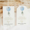 Blue Balloon Favor Tags, Gift Tags, Party Tags, Boy Baby Shower, Printable File, Edit Yourself, SH15 Blue Balloon Favor Tags, Gift Tags, Party Tags, Boy Baby Shower, Printable File, Edit Yourself, SH15