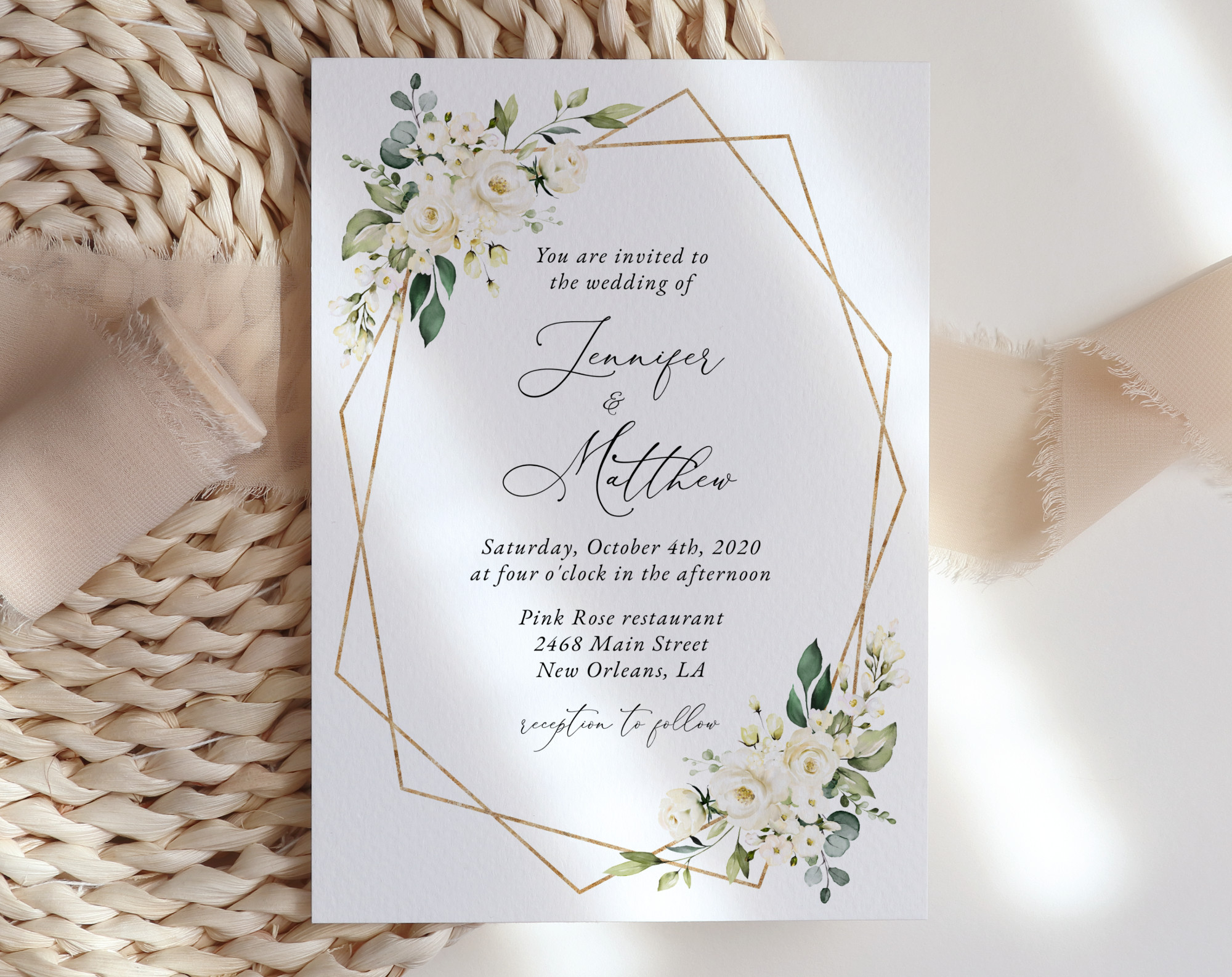 White Flowers Wedding Invitation Suite, Wedding Stationery, Printable File, Edit Yourself, SH33 White Flowers Wedding Invitation Suite, Wedding Stationery, Printable File, Edit Yourself, SH33