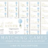 Blue Balloon Baby Shower Games Bundle, Set of 35 Games, Boy Baby Shower, Printable File, Edit Yourself, SH15 Blue Balloon Baby Shower Games Bundle, Set of 35 Games, Boy Baby Shower, Printable File, Edit Yourself, SH15