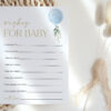 Blue Balloon Baby Shower Games, Set of 3 Games, Advice Predictions Wishes, Boy Baby Shower, Printable File, Edit Yourself, SH15 Blue Balloon Baby Shower Games, Set of 3 Games, Advice Predictions Wishes, Boy Baby Shower, Printable File, Edit Yourself, SH15