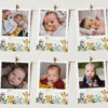 Jungle Animals First Year Photos, First Birthday, Boy Birthday, Printable File, Edit Yourself, SH22