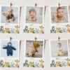 Jungle Animals First Year Photos, First Birthday, Boy Birthday, Printable File, Edit Yourself, SH22