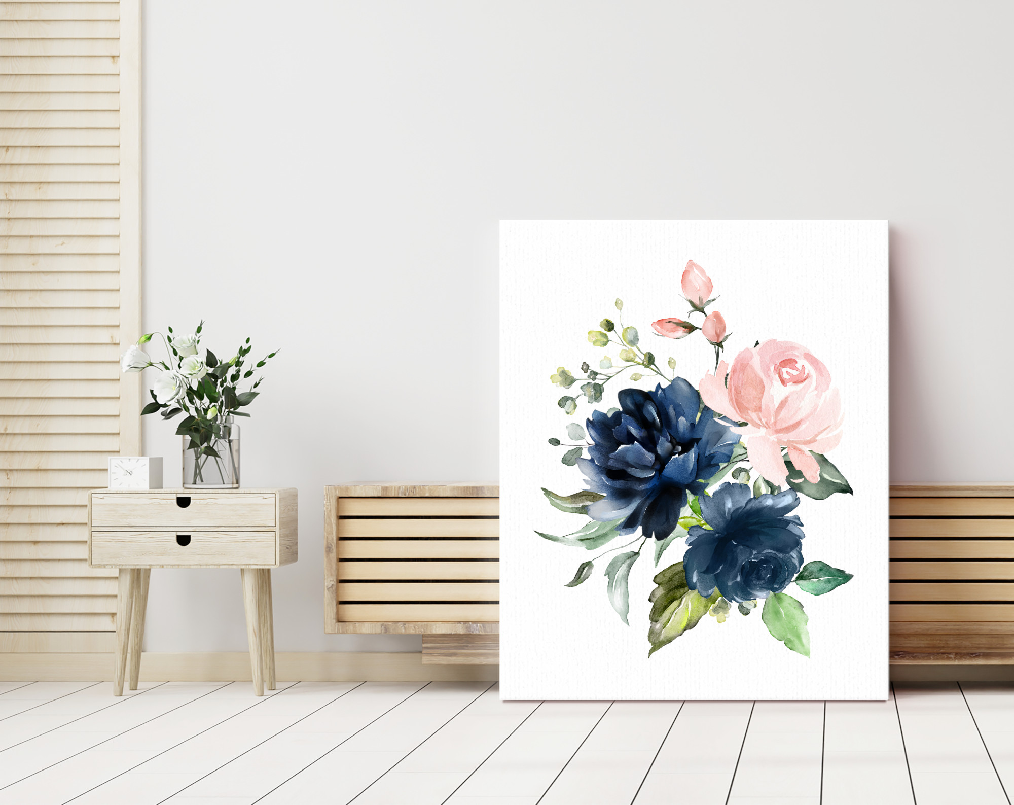 Navy and Blush Flowers Nursery Prints, Nursery Wall Art, Gender Neutral Nursery, Printable File, SH10 Navy and Blush Flowers Nursery Prints, Nursery Wall Art, Gender Neutral Nursery, Printable File, SH10