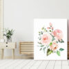 Pink Flowers Nursery Prints, Nursery Wall Art, Girl Nursery Decor, Printable File, SH10 Pink Flowers Nursery Prints, Nursery Wall Art, Girl Nursery Decor, Printable File, SH10