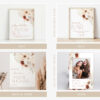Pampas Grass Terracotta Bridal Shower Bundle, Printable File, Edit Yourself, SH13 Pampas Grass Terracotta Bridal Shower Bundle, Printable File, Edit Yourself, SH13