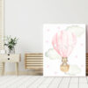 Pink Hot Air Balloon Animals Nursery Prints, Nursery Wall Art, Girl Nursery Decor, Printable File, SH20 Pink Hot Air Balloon Animals Nursery Prints, Nursery Wall Art, Girl Nursery Decor, Printable File, SH20
