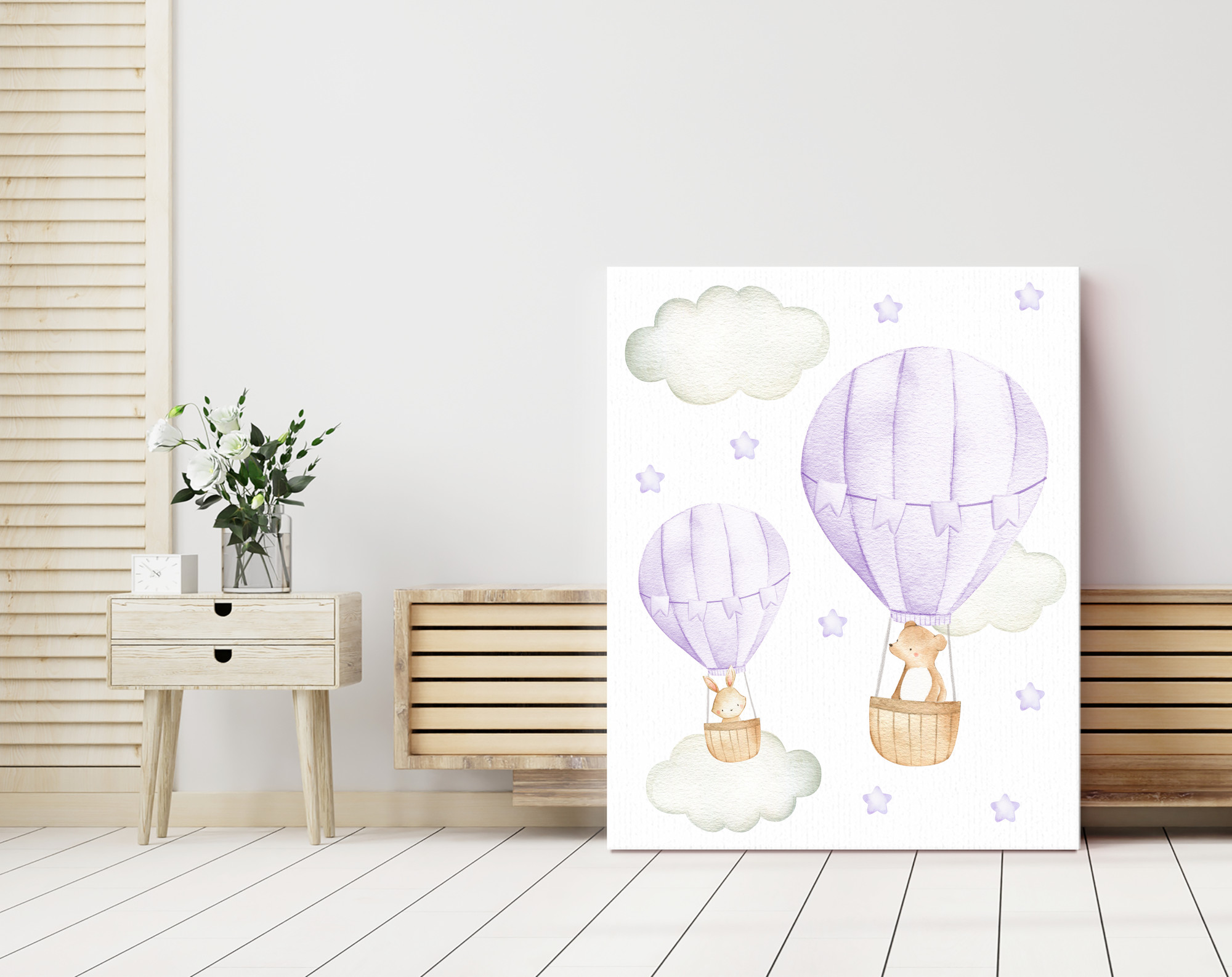 Purple Hot Air Balloon Animals Nursery Prints, Nursery Wall Art, Gender Neutral Nursery, Printable File, SH20 Purple Hot Air Balloon Animals Nursery Prints, Nursery Wall Art, Gender Neutral Nursery, Printable File, SH20