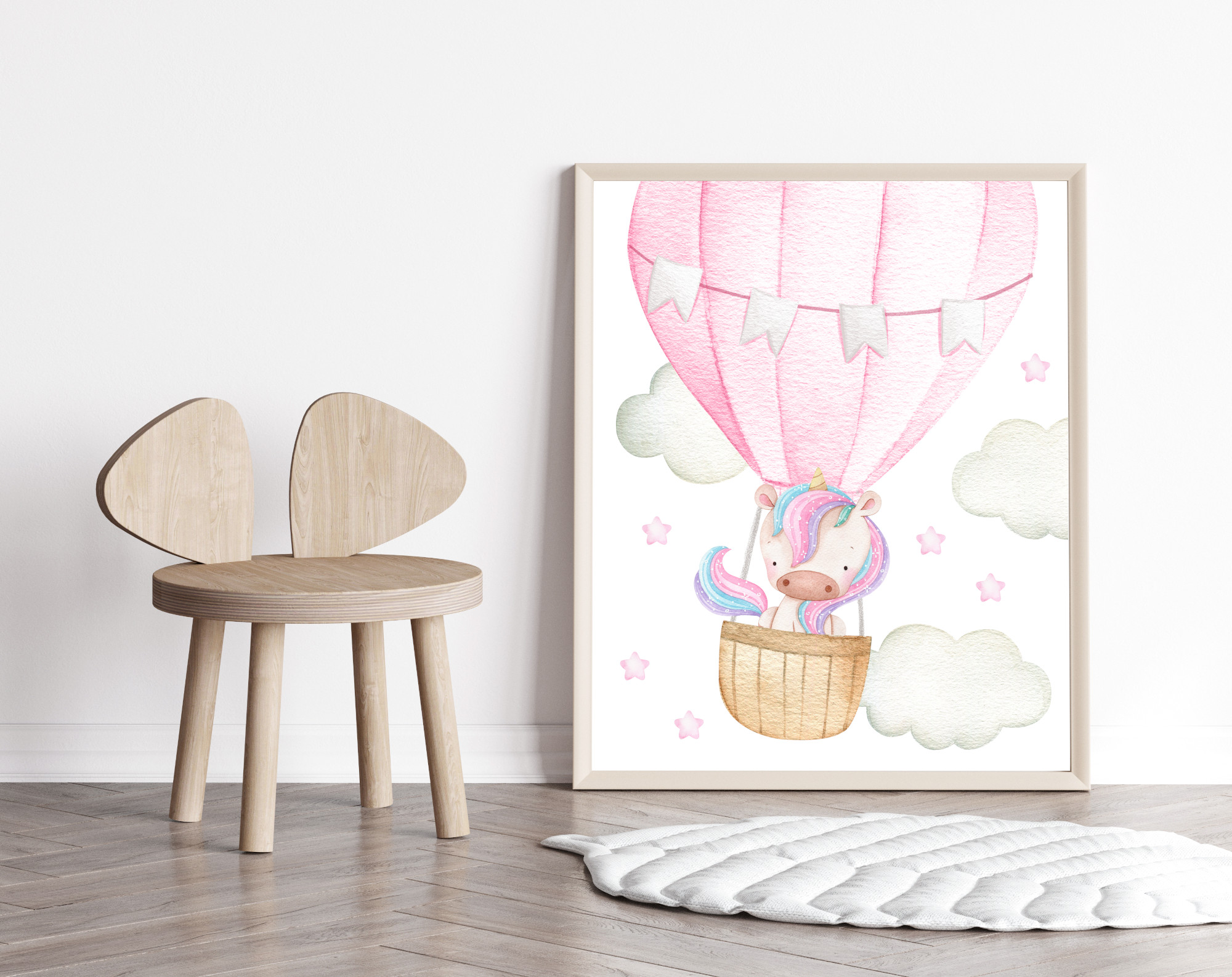 Colorful Unicorn Nursery Prints, Nursery Wall Art, Girl Nursery Decor, Printable File, SH26 Colorful Unicorn Nursery Prints, Nursery Wall Art, Girl Nursery Decor, Printable File, SH26
