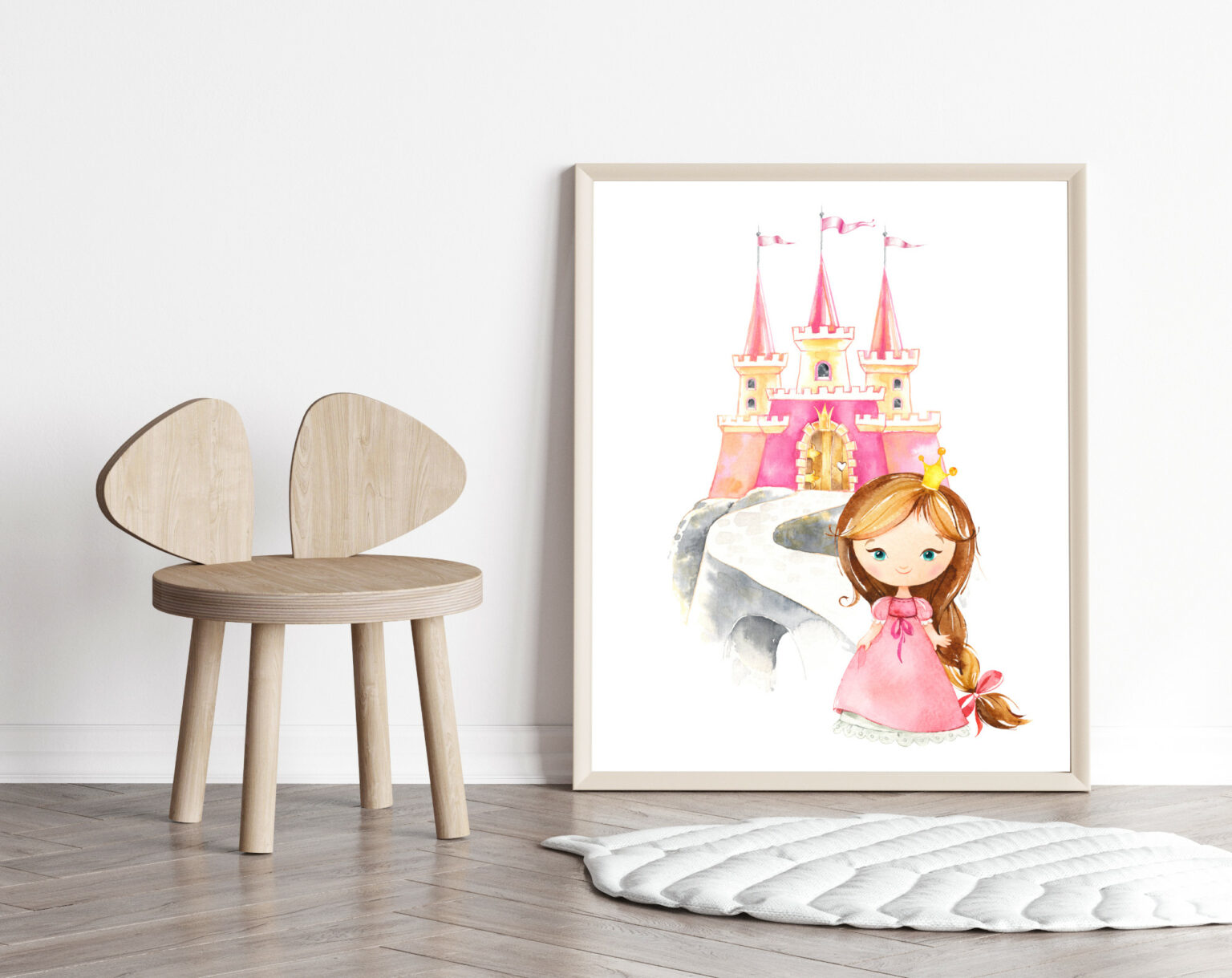 Little Princess Nursery Print - Nursery Wall Art Decor