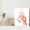 Little Princess Nursery Print, Nursery Wall Art, Girl Nursery Decor, Printable File, SH38 Little Princess Nursery Print, Nursery Wall Art, Girl Nursery Decor, Printable File, SH38