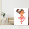 African American Ballerina Nursery Wall Art, Nursery Prints, Girl Nursery Decor, Printable File, SH39 African American Ballerina Nursery Wall Art, Nursery Prints, Girl Nursery Decor, Printable File, SH39