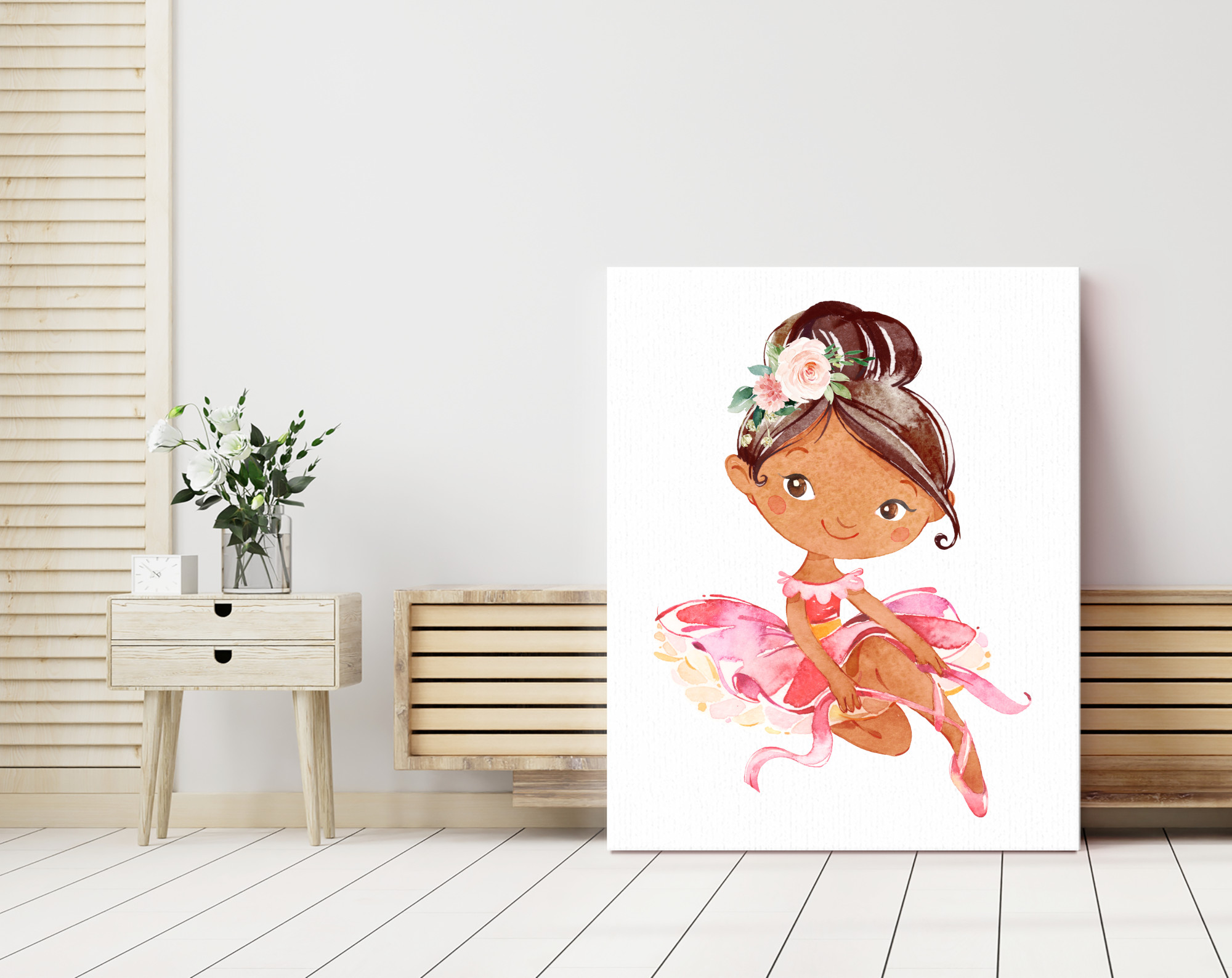 African American Ballerina Nursery Wall Art, Nursery Prints, Girl Nursery Decor, Printable File, SH39 African American Ballerina Nursery Wall Art, Nursery Prints, Girl Nursery Decor, Printable File, SH39