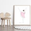 Ballerina Nursery Prints, Nursery Wall Art, Girl Nursery Decor, Printable File, SH39 Ballerina Nursery Prints, Nursery Wall Art, Girl Nursery Decor, Printable File, SH39