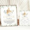 Safari Animals Time Capsule, First Birthday, Boy Birthday, Printable File, Edit Yourself, SH23 Safari Animals Time Capsule, First Birthday, Boy Birthday, Printable File, Edit Yourself, SH23
